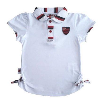 camisa polo flamengo azul