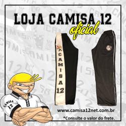 calça tactel corinthians