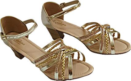 sandalias salto grosso 6 cm