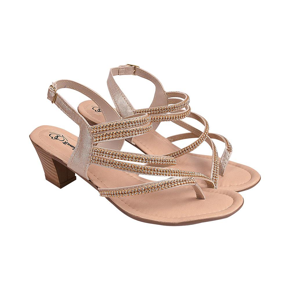 sandalias salto grosso 6 cm