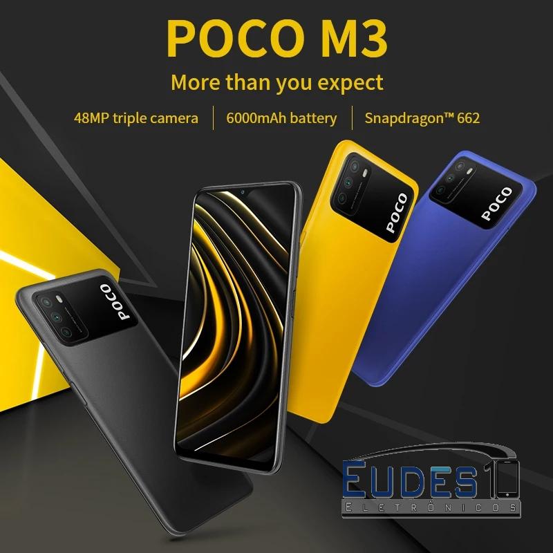 Celular XIAOMI POCO M3 4/128 Gb. : CELULARES - XIAOMI : EUDES10 Eletrônicos