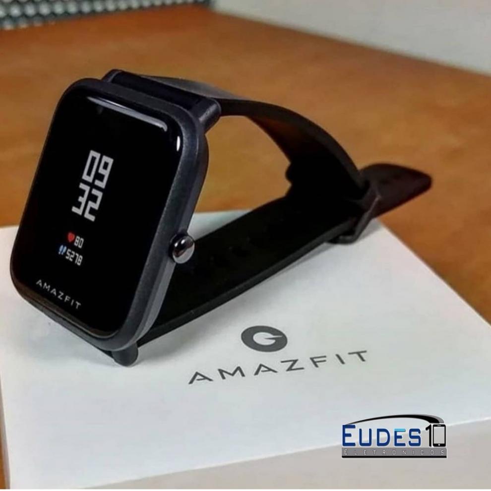 smartwatch amazfit bip lite preto